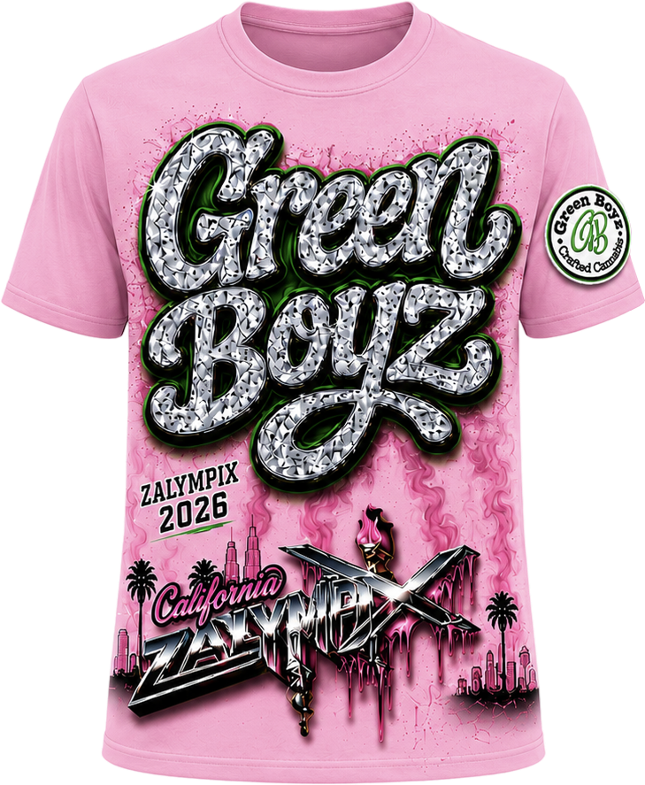 Zalympix 2026 pink T shirt