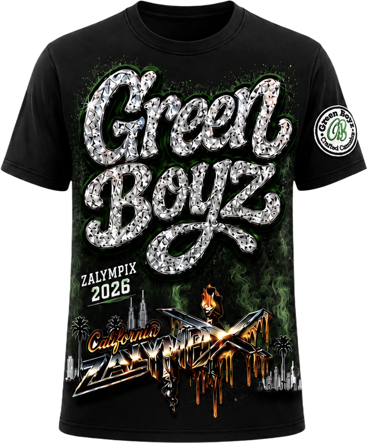 Zalympix 2026 black T shirt